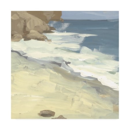 Melissa Wang 'Oceanside II' Canvas Art,24x24